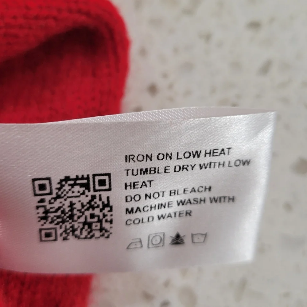 NWT Cider Red Tie Front Short Sleeve Sweater | Size XL